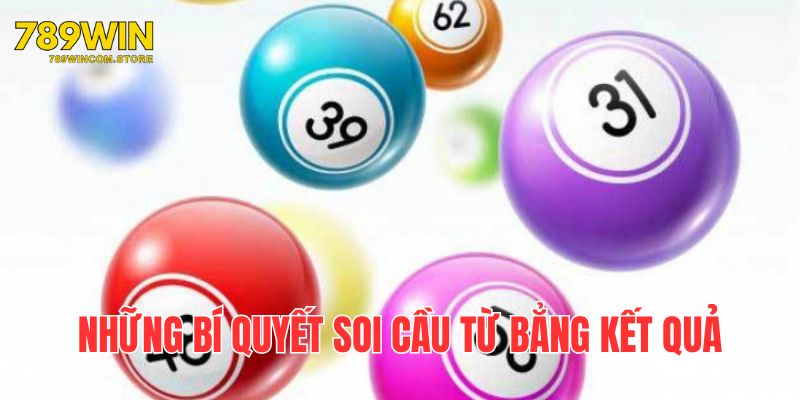 Những bí quyết soi cầu hiệu quả dựa trên công cụ bảng kết quả